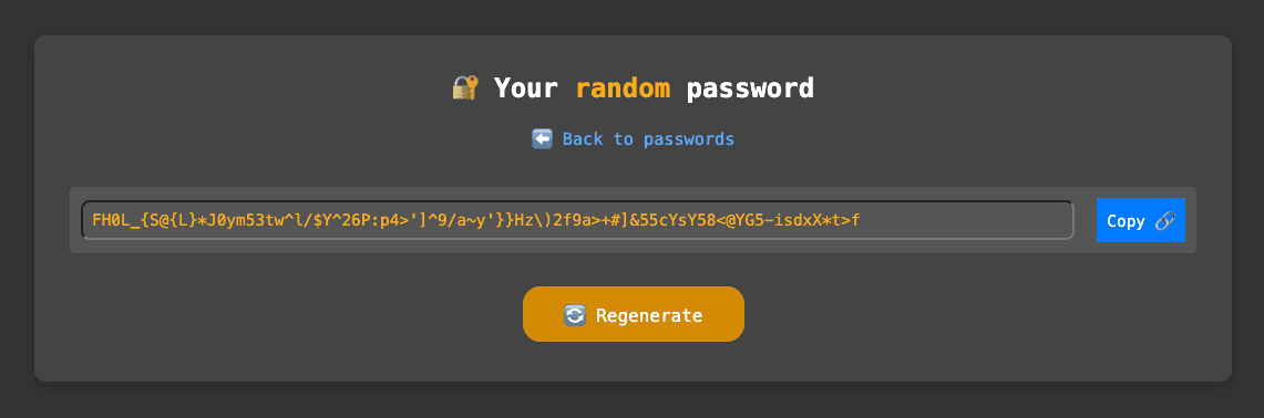 Single Password Demo